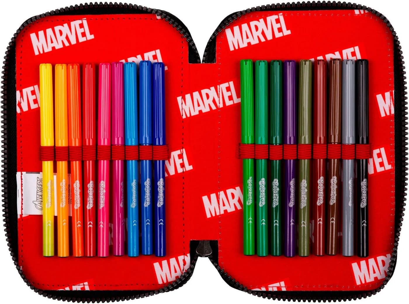 Federmäppchen COOLPACK Marvel Avengers Kinder bunt Polyester - Bild 4