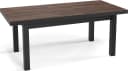 WFL GROUP Esstisch Gemini Ausziehbar Modern Holzoptik Schwarz Bild 4