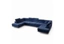 Muffo Ecksofa WILD Maxi U2 Dunkelblau mit Schlaffunktion und Bettkasten Bild 5