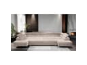 Muffo Ecksofa WILD MAXI U2 Beige Schlaffunktion verstellbare Kopfstützen Bild 3