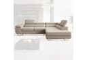 Muffo Ecksofa Wild Beige mit Schlaffunktion und Bettkasten Bild 2