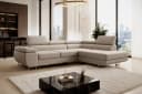 Muffo Ecksofa Wild Beige mit Schlaffunktion und Bettkasten Bild 4