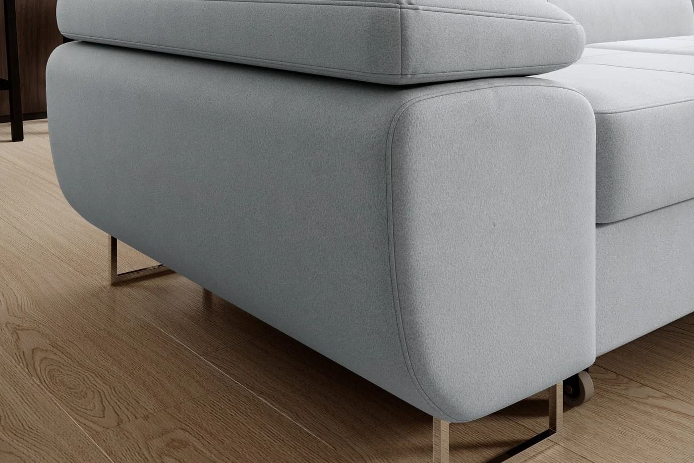 Muffo Ecksofa Wild Verstellbare Kopfstützen Schlaffunktion Bettkasten - Bild 5