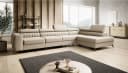 Muffo Ecksofa Piero maxi Beige Schlaffunktion Bettkasten Bild 2