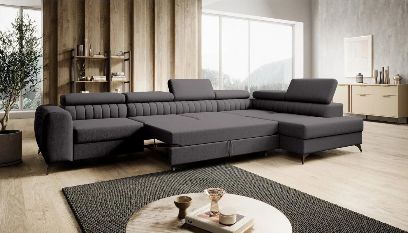 Muffo Ecksofa Piero maxi mit Schlaffunktion