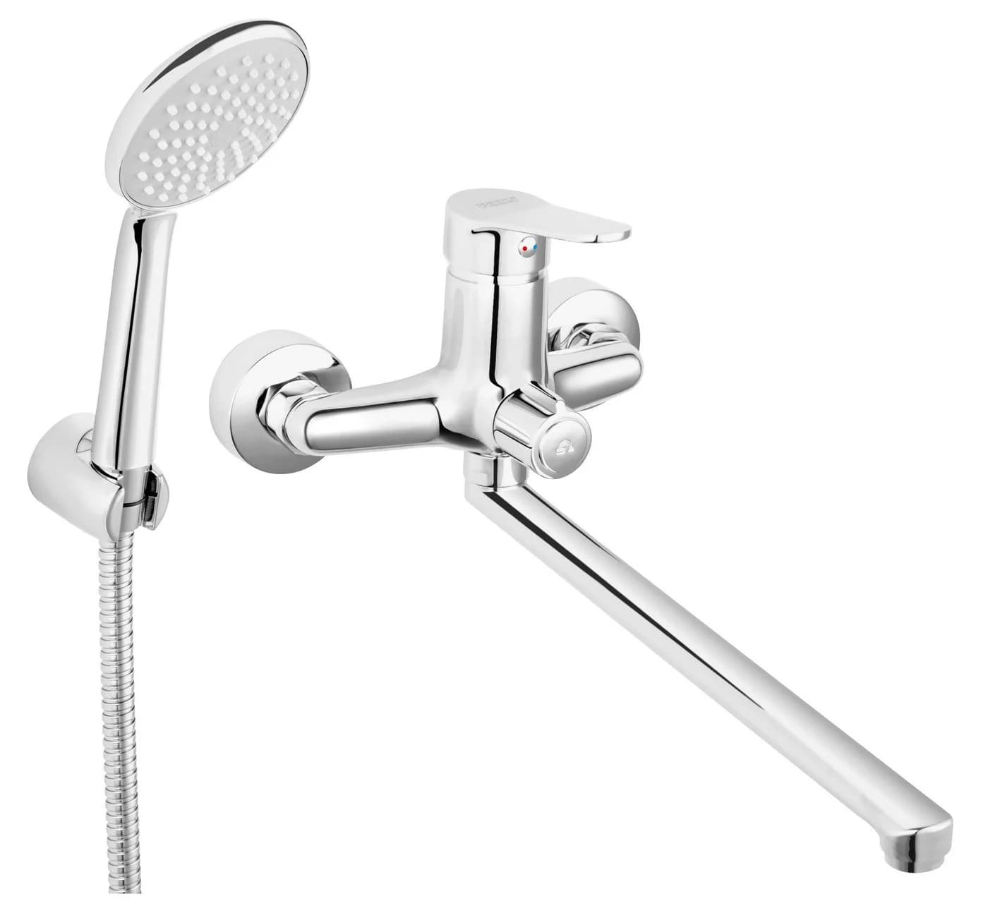 Ferro Wannenarmatur ISSO Badewannenarmatur mit Brauseanschluss, Chrom - Bild 2
