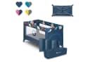 Lionelo Baby-Reisebett Stefi Blau Seiteneingang Tragetasche Bild 2