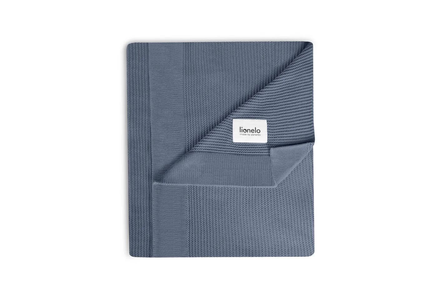 Lionelo Krabbeldecke BAMBOO BLANKET 100% Bambus-Baumwolle Blau - Bild 5