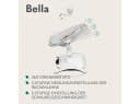 Lionelo Bella Babywippe 2in1 Grau 360° Drehbar 12 Melodien Bild 1