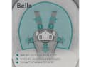 Lionelo Bella Babywippe 2in1 Grau 360° Drehbar 12 Melodien Bild 5