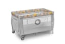 Lionelo Stefi Plus Baby-Reisebett 2in1 Laufstall Grau mit Matratze Bild 1