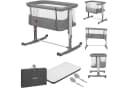 Lionelo Baby-Reisebett AURORA 3-in-1 Beistellbett Grau Bild 2