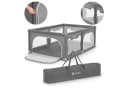 Lionelo Laufgitter WILLOW XL Grau mit 2 Seiteneingängen und Transporttasche Bild 2