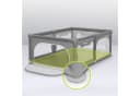 Lionelo Laufgitter WILLOW XL Grau mit 2 Seiteneingängen und Transporttasche Bild 4