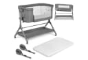 Lionelo Reisebett Leonie Plus 3-in-1 Grau Wiege Beistellbett Bild 2