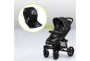 Lionelo Kinderwagen-Sitzauflage SEATLINER Schwarz Universaleinsatz Bild 3