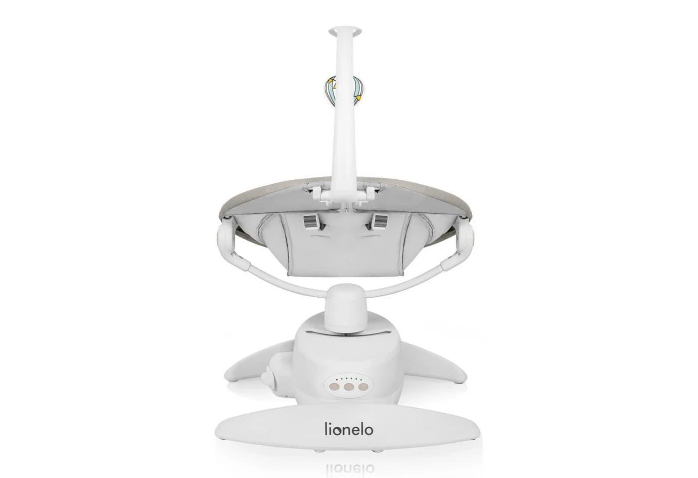 lionelo Babywippe IRIS Beige 360° drehbar 12 Wiegenlieder - Bild 5