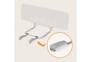 Lionelo Bettschutzgitter Lora XL Beige Grau Faltbar Bild 4