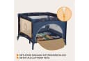 lionelo Laufgitter BONNIE Set Blau Seiteneingang Klappbar Bild 3