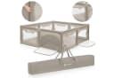 Lionelo Laufgitter Willow XL Beige Sand XL mit 2 Seiteneingängen Bild 2