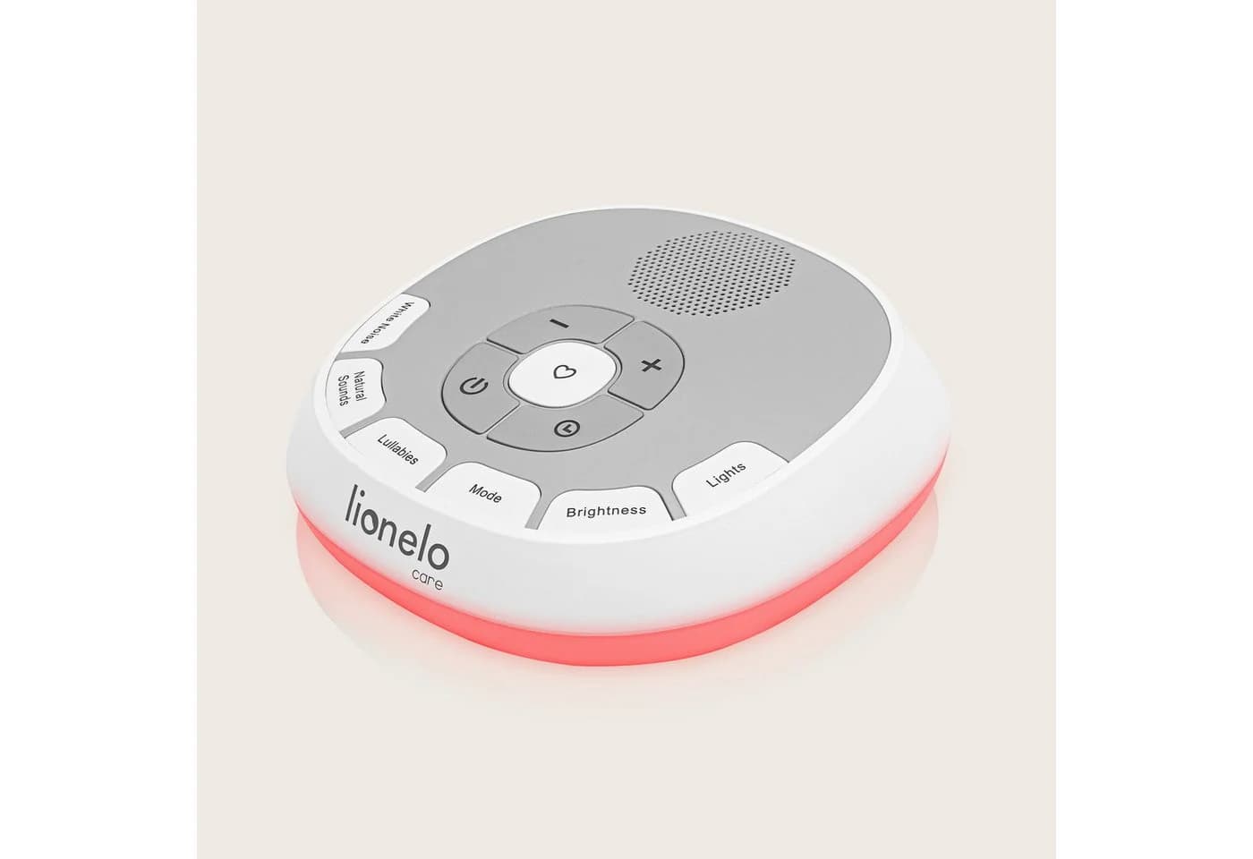 lionelo Spieluhr BABYNAP mit 20 Sounds, 11 Lichtfarben & LoveBeat - Weiß - Bild 5