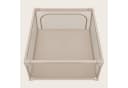 Lionelo Laufgitter WILLOW MINI Beige Netzseiten Seiteneinstieg Bild 4