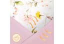 Lionelo Travel Swaddle Blanket Kinderdecke Rosa Bambus Baumwolle TOG 2,5 Bild 5