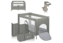 Lionelo Baby-Reisebett Stefi Beige Seiteneingang Bild 2