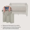 Lionelo Reisebett ELLEN 3-in-1 Beige Bild 4
