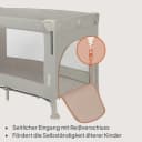 Lionelo Reisebett ELLEN 3-in-1 Beige Bild 5