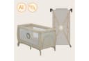 Lionelo Stefi Plus 2-in-1 Reisebett & Laufgitter Beige Bild 1