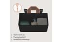 Lionelo Betttasche Sidepocket Medium Multifunktionaler Organizer für Kinderbetten Bild 5