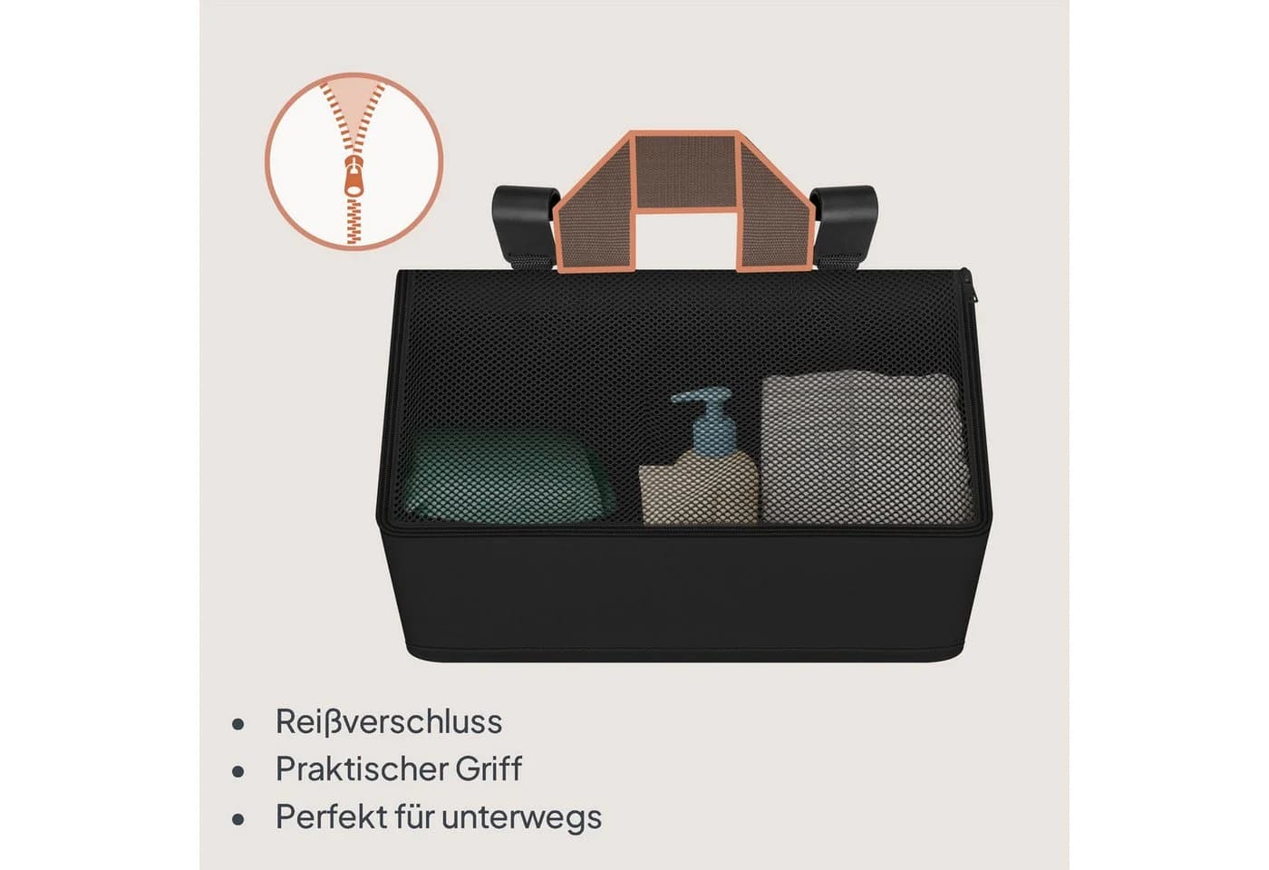 Lionelo Betttasche Sidepocket Medium Multifunktionaler Organizer für Kinderbetten - Bild 5