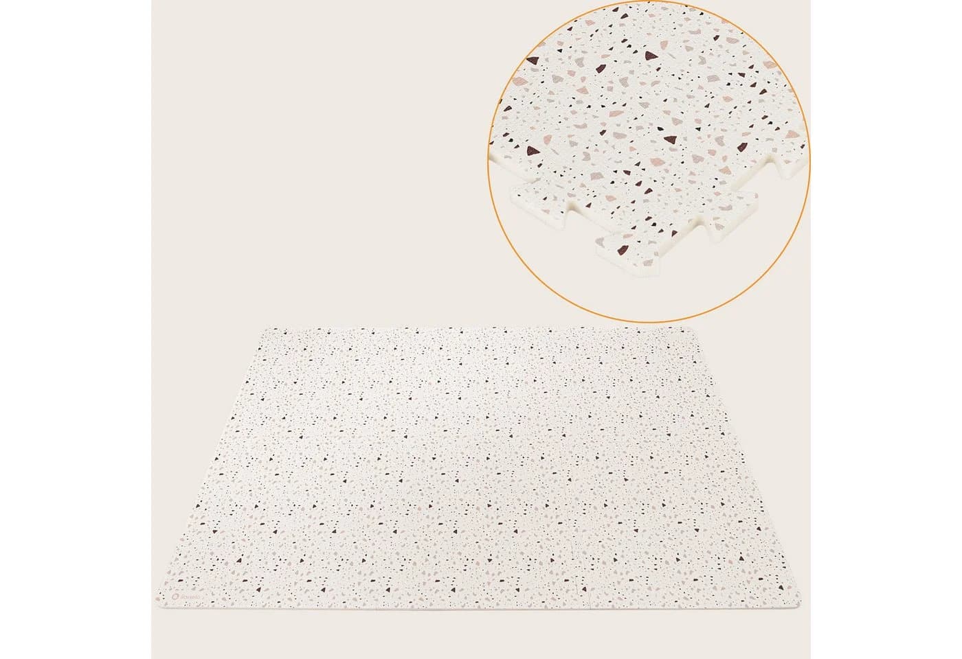Lionelo Spielmatte YOKA - XPE-Schaumstoff, Boho Design, 173x118x1,5 cm - Bild 3