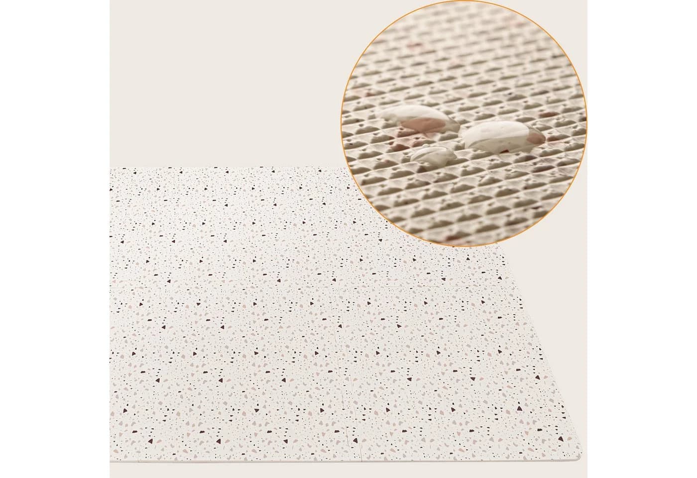 Lionelo Spielmatte YOKA - XPE-Schaumstoff, Boho Design, 173x118x1,5 cm - Bild 4