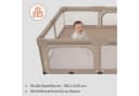 Lionelo Laufstall Florence XL Easy Fold Beige Bild 4