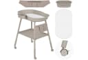 Lionelo Wickeltisch ROSIE Set mit Matratze, Organizer & Rollen Bild 2