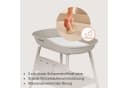 Lionelo Wickeltisch ROSIE Set mit Matratze, Organizer & Rollen Bild 3