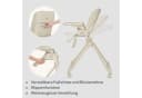Lionelo Hochstuhl MADDIE SET 3in1 mit 360° Drehung und Matratze Bild 5