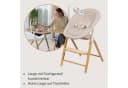 lionelo Hochstuhl CELIA 3-in-1 Buchenholz mit Babyset Bild 4