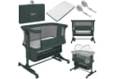 Lionelo Baby-Reisebett JODIE 3in1 Beistellbett Wiege 6 Stufen Bild 2