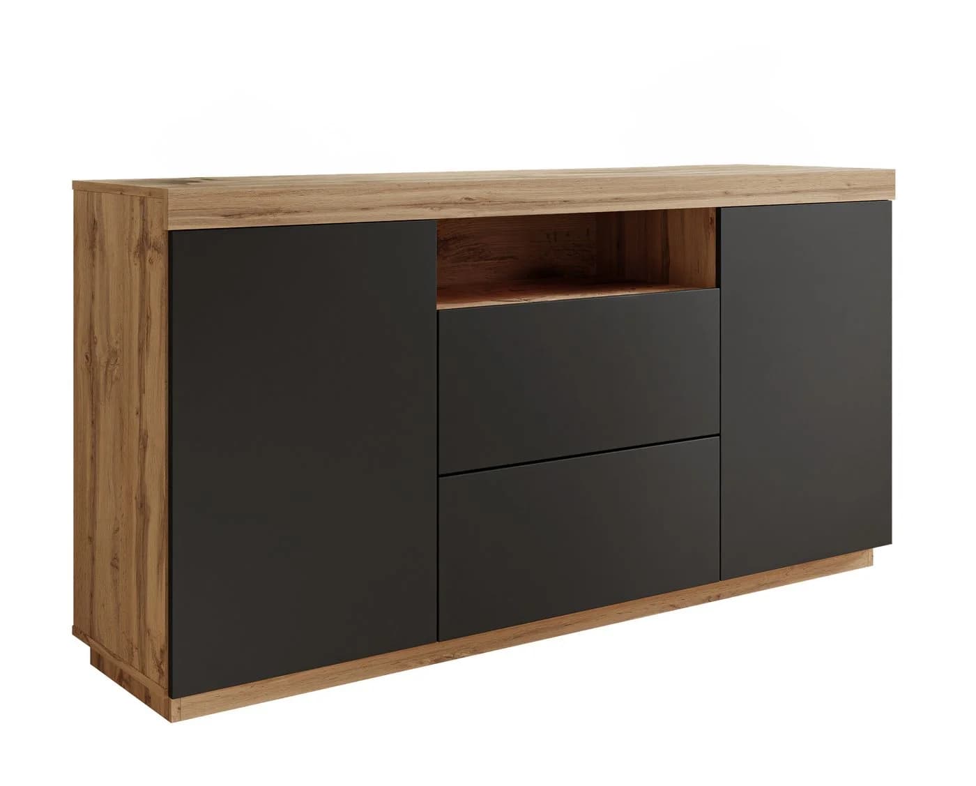 Lookway Kommode YOSHI Industrial Design Schwarz/Weiß - Bild 5