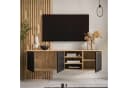 Lookway TV-Schrank SANAYI LOFT Artisan Eiche/Schwarz Bild 4