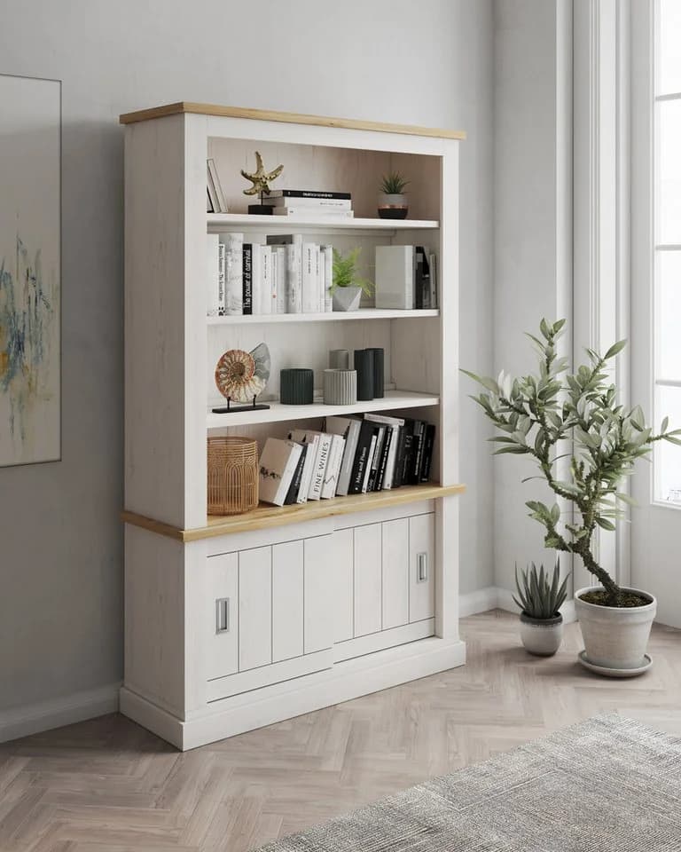 Lookway Bücherregal VINCI Andersen-Kiefer Wotan Eiche