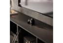 Lookway Lowboard COLGANTE 200 cm Schwarz Hochglanz Hängender RTV Schrank Bild 5