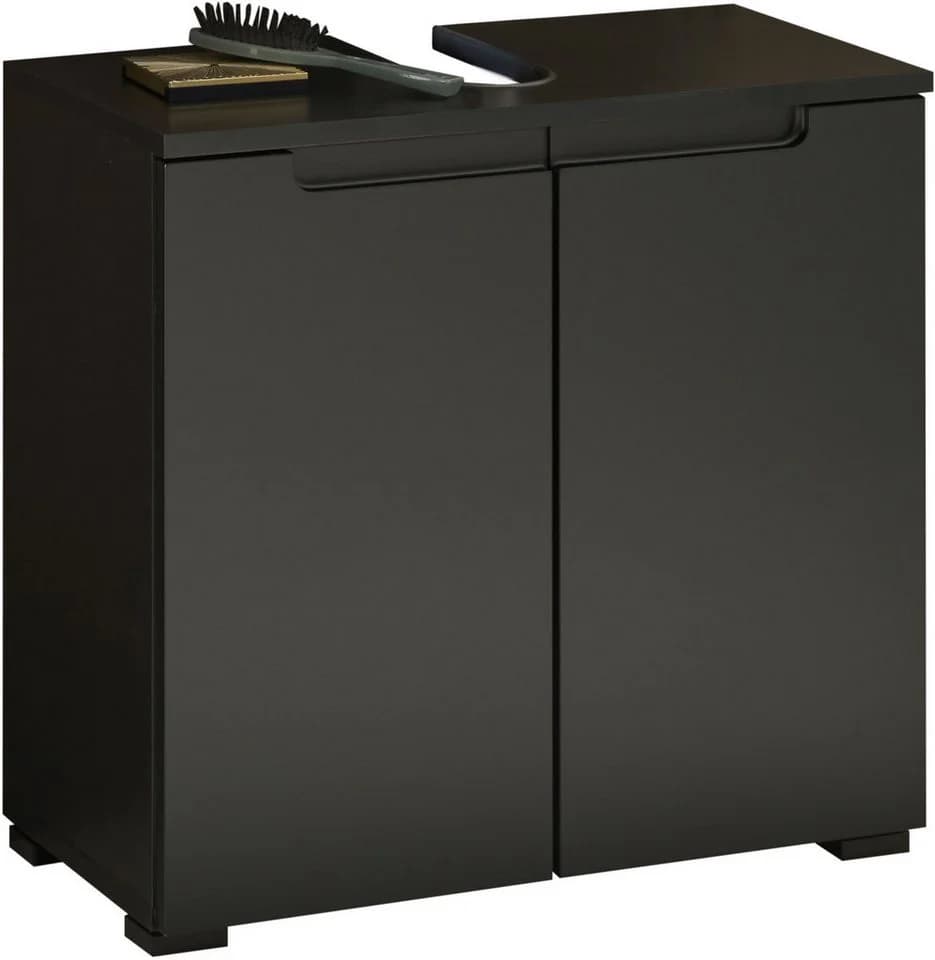 BASIC by Balculina Waschbeckenunterschrank Spice Schwarz Matt - Bild 2
