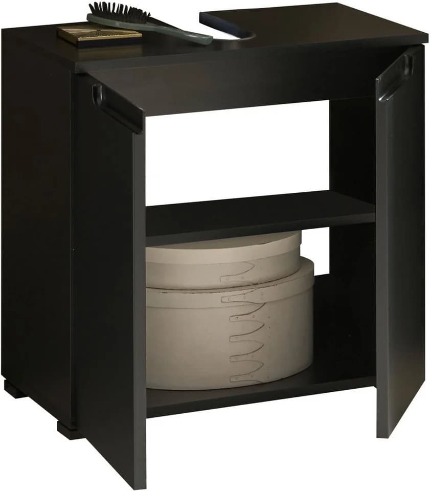 BASIC by Balculina Waschbeckenunterschrank Spice Schwarz Matt - Bild 4