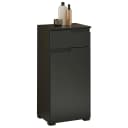 Midischrank BASIC BY BALCULINA Spice Schwarz Matt Holzwerkstoff Bild 1