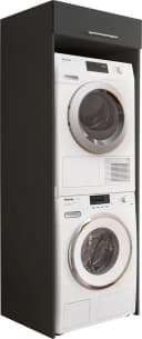 Laundreezy Waschmaschinenumbauschrank Anthrazit Soft-Close Bild 2