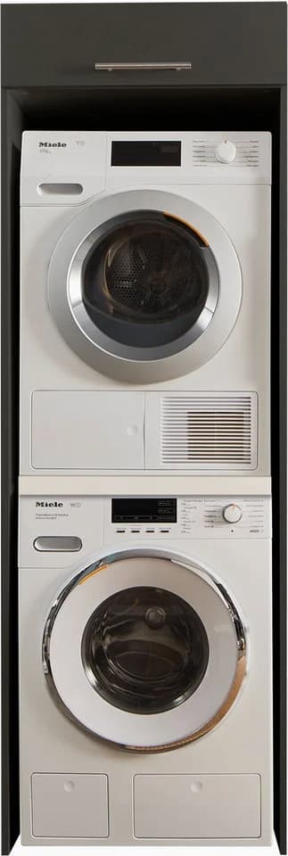 Laundreezy Waschmaschinenumbauschrank Anthrazit Soft-Close - Bild 3